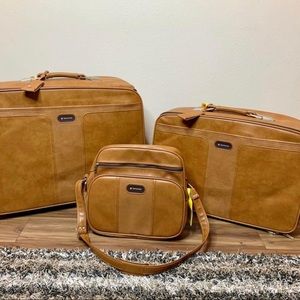 VINTAGE SAMSONITE LUGGAGE SET